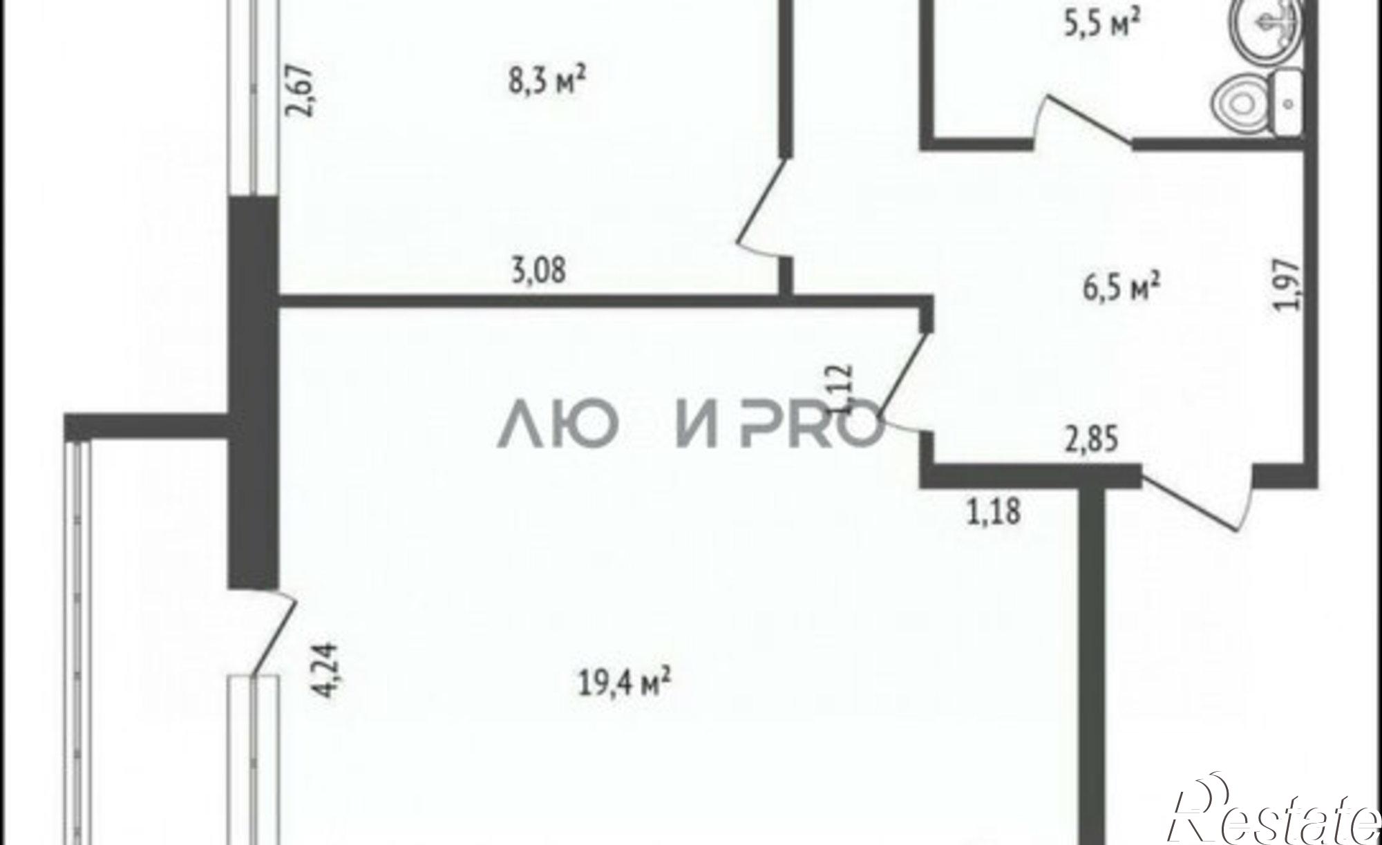 Купить квартиру за 3 450 000 рублей на ул Пожарского, 261