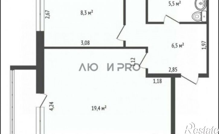 1-комн квартира ул Пожарского, 261,  д. 261