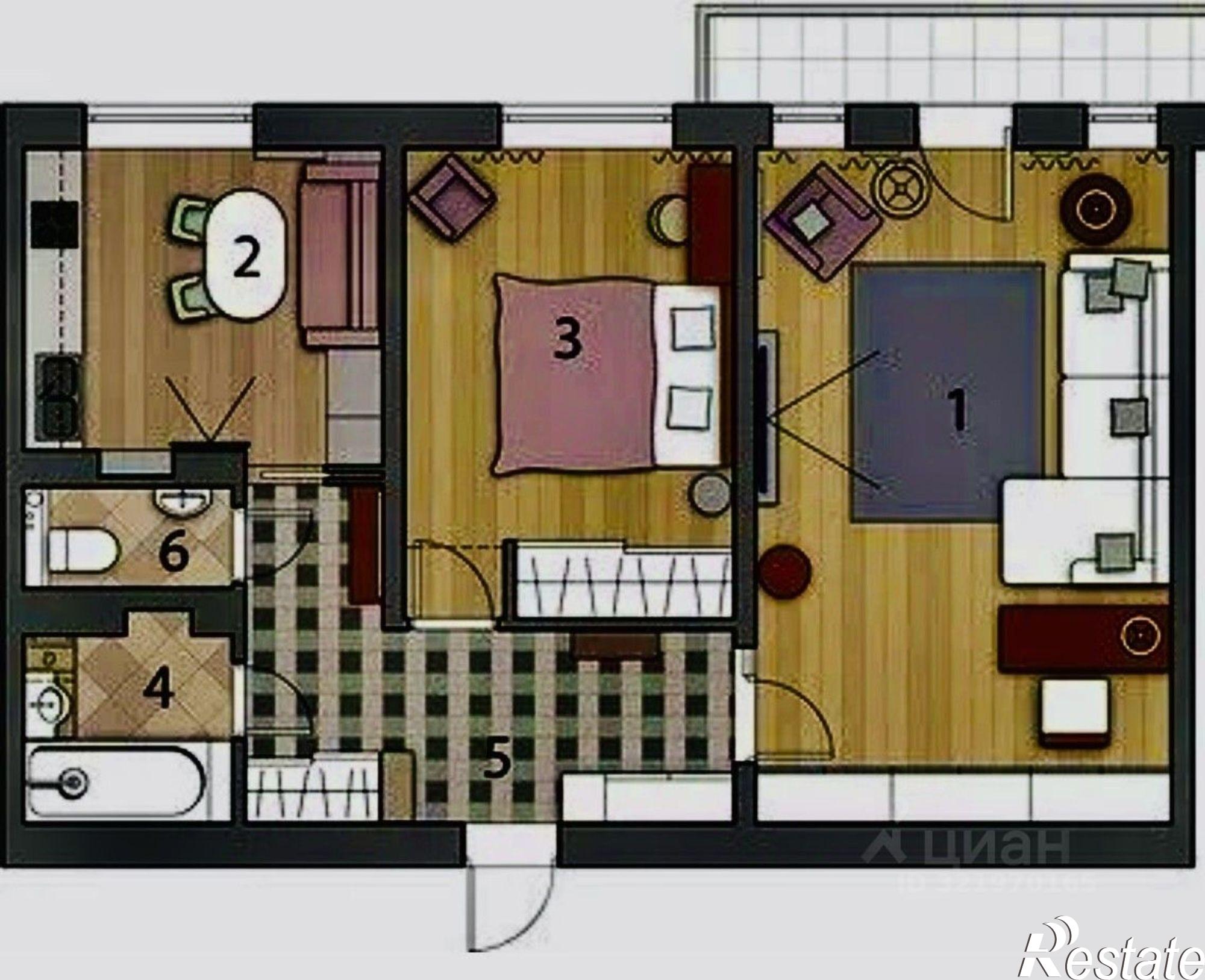 Купить квартиру за 4 392 000 рублей на улица Гази Загитова, 11/2