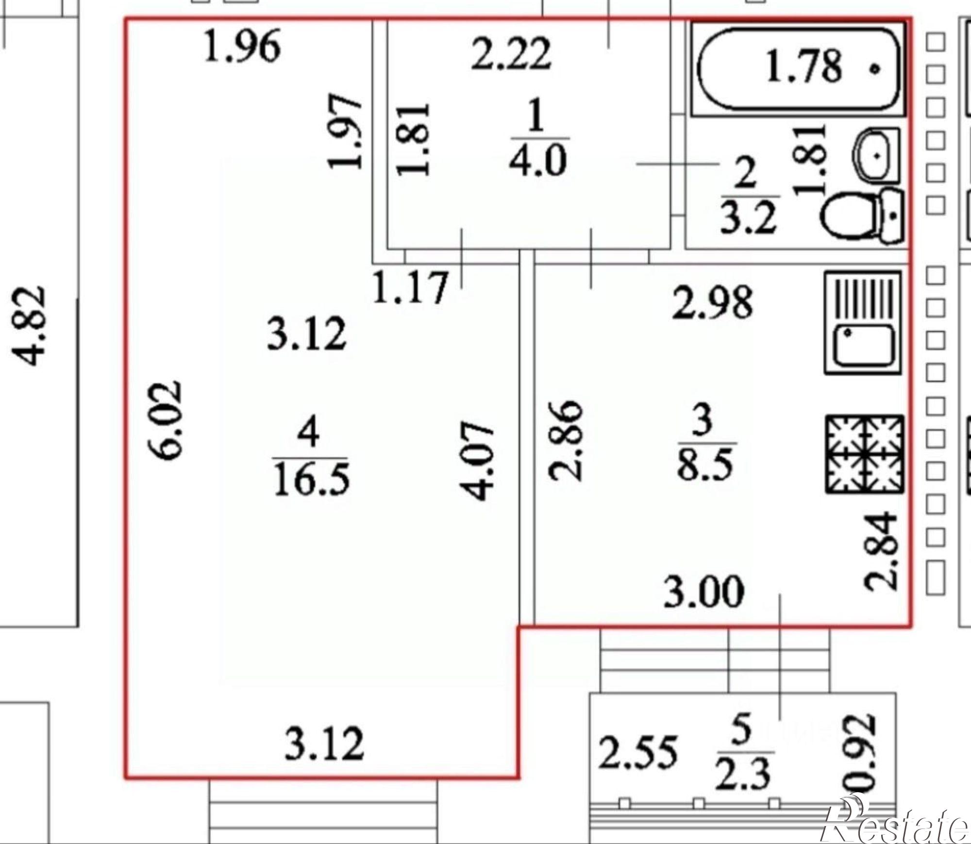 Купить квартиру за 3 390 000 рублей на улица Ивана Спатара, 22