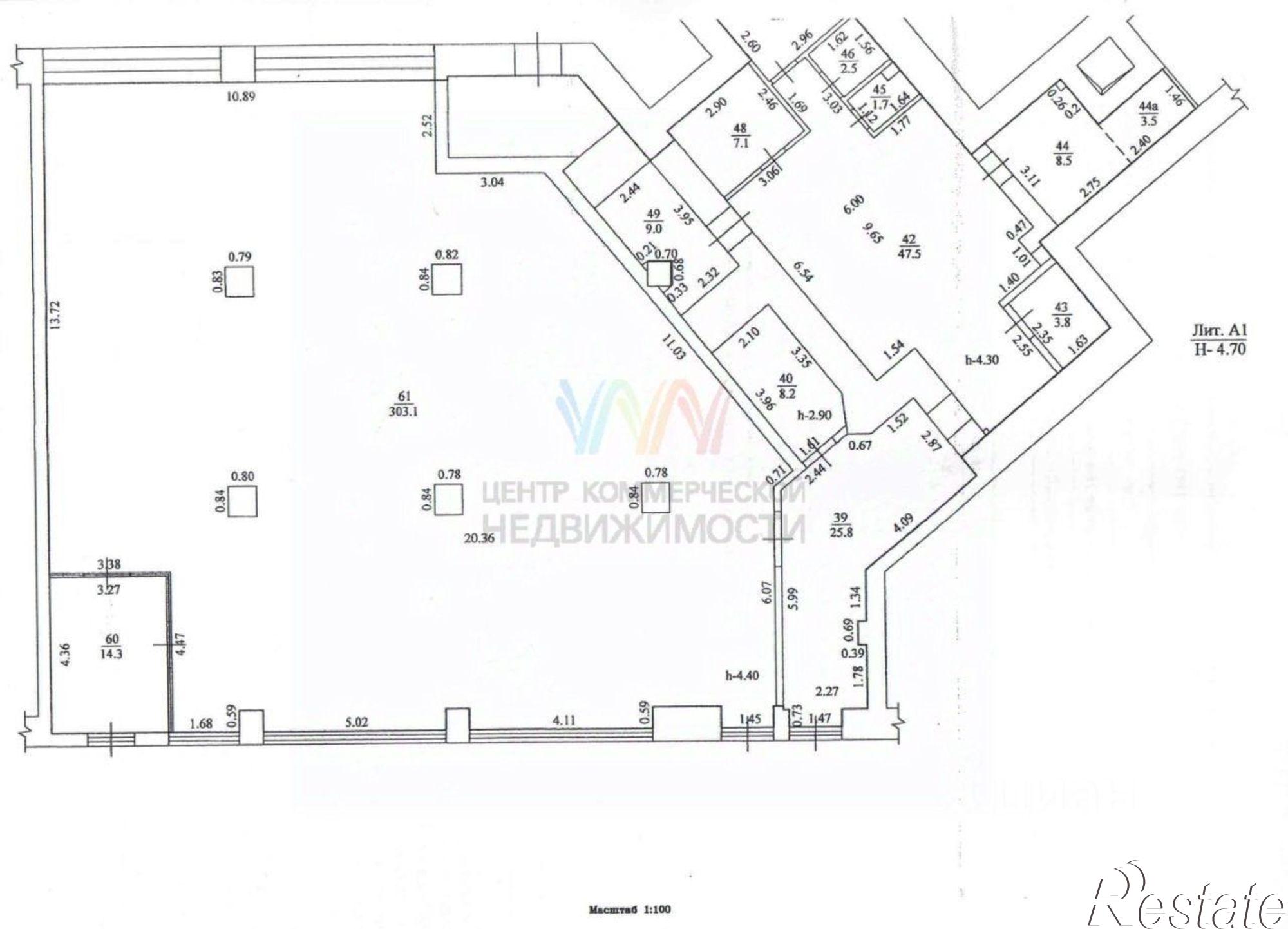 Купить торговое помещение за 49 900 200 рублей на бульвар Баландина, 9