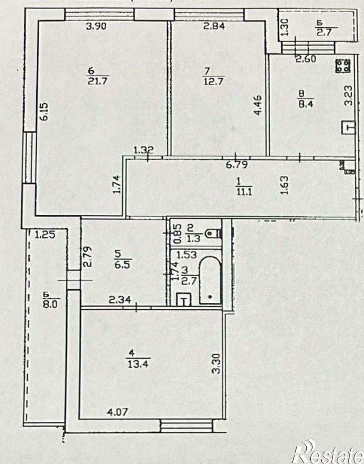 3-комн квартира улица Ахметова, 300/2,  д. 300/2