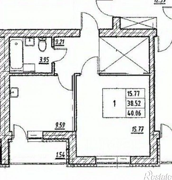 1-комн квартира улица Гази Загитова, 11,  д. 11
