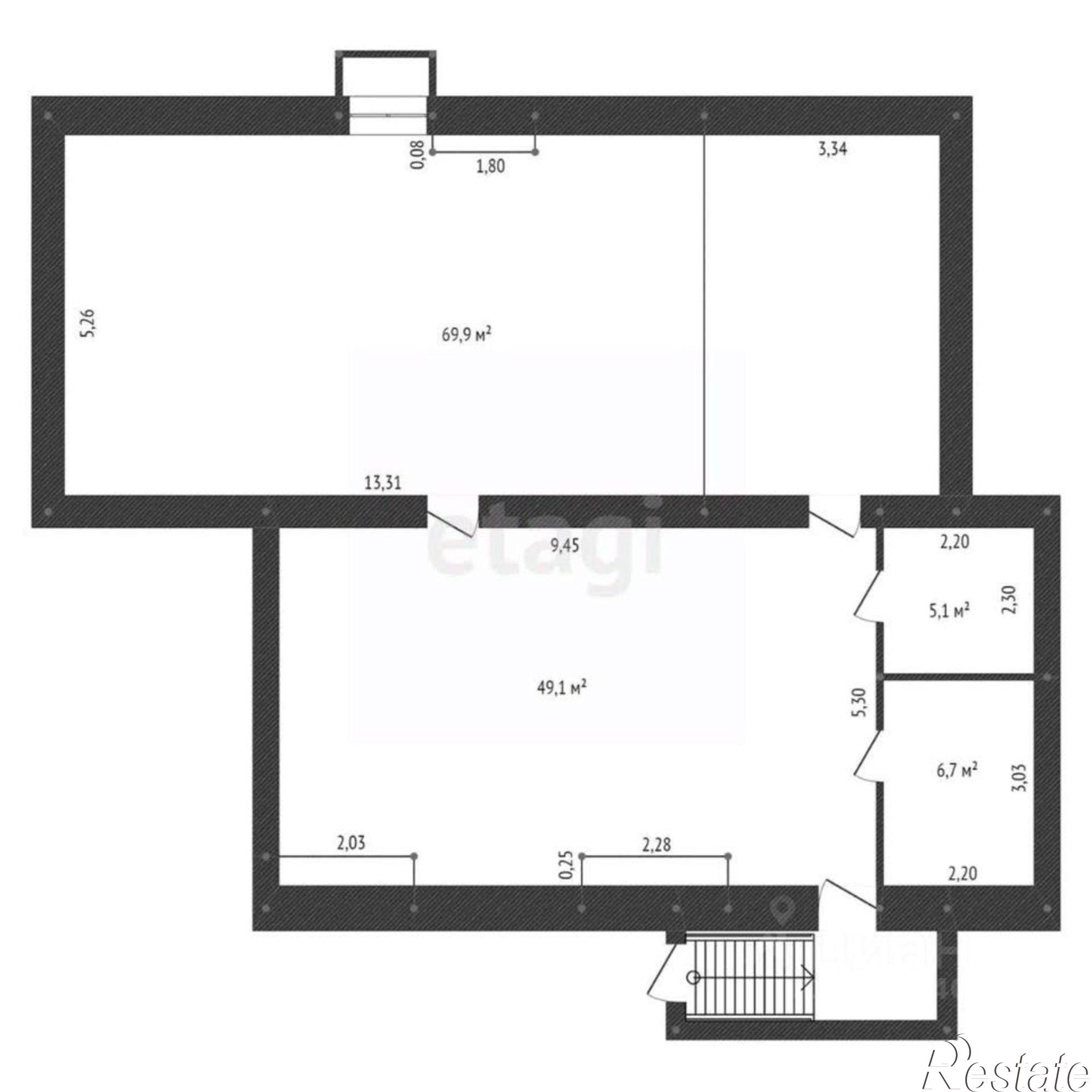 Купить офис, помещение под офис за 3 279 900 рублей на улица Свободы, 25