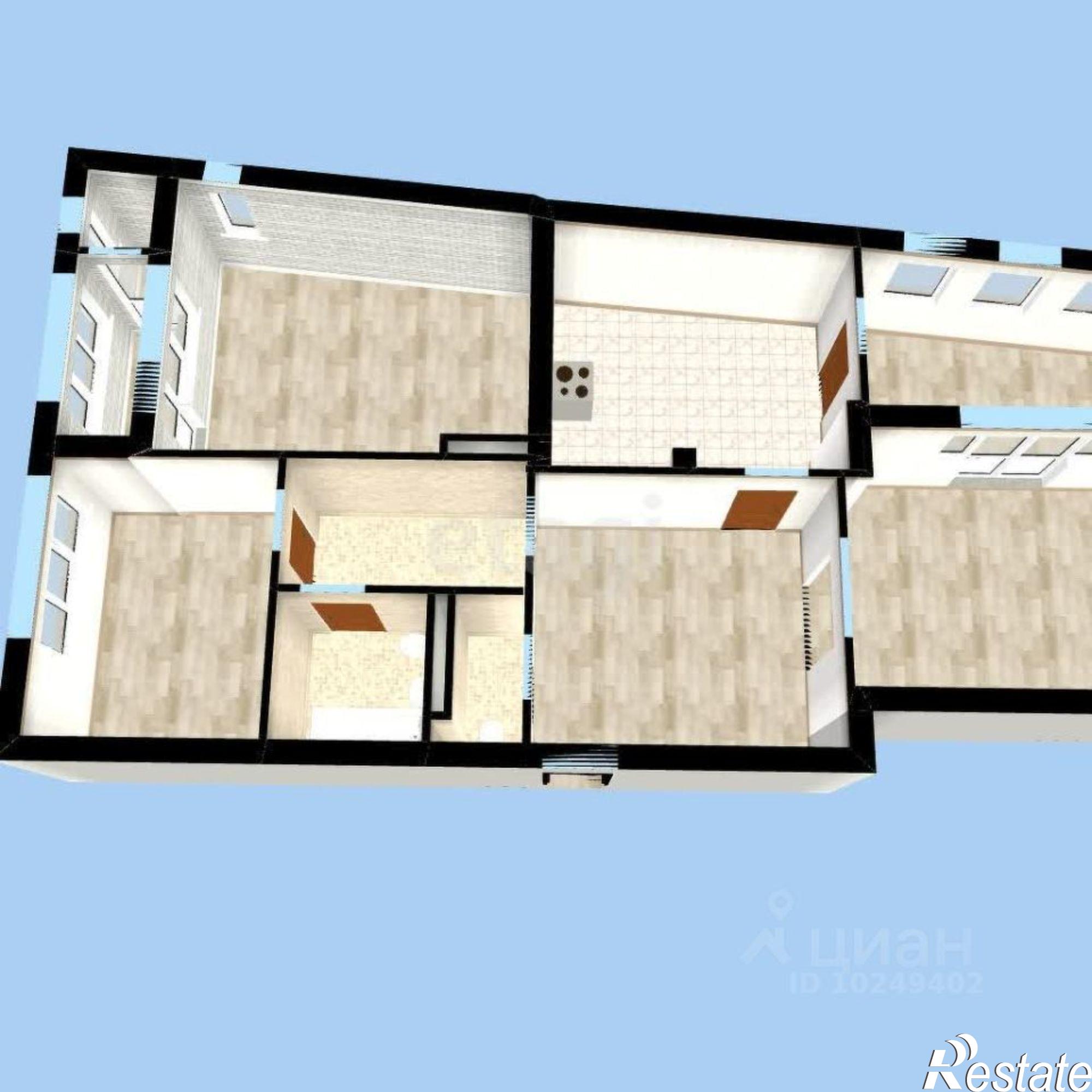 Купить квартиру за 34 700 000 рублей на улица Менделеева, 156/2