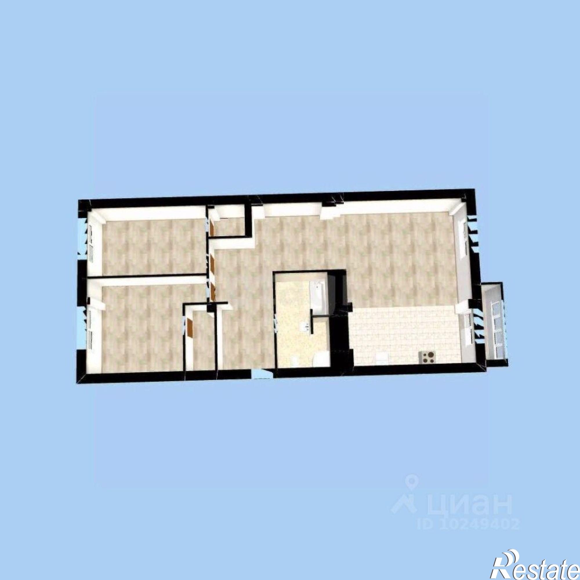 Купить квартиру за 31 395 000 рублей на улица Пушкина, 45/1