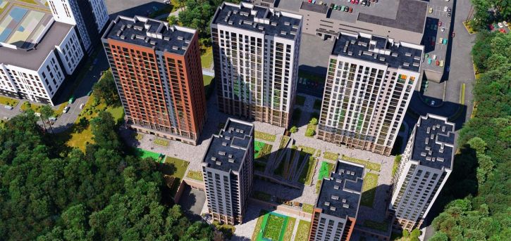 3-комн квартира в новом доме Менделеева улица, д.1