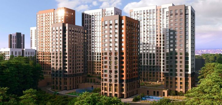 2-комн квартира в новом доме Менделеева улица, д.1