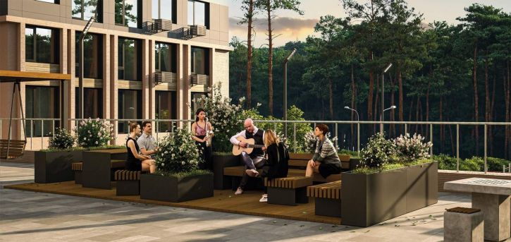 3-комн квартира в новом доме Менделеева улица, д.1