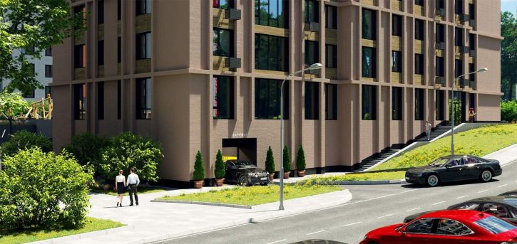 2-комн квартира в новом доме Менделеева улица, д.1