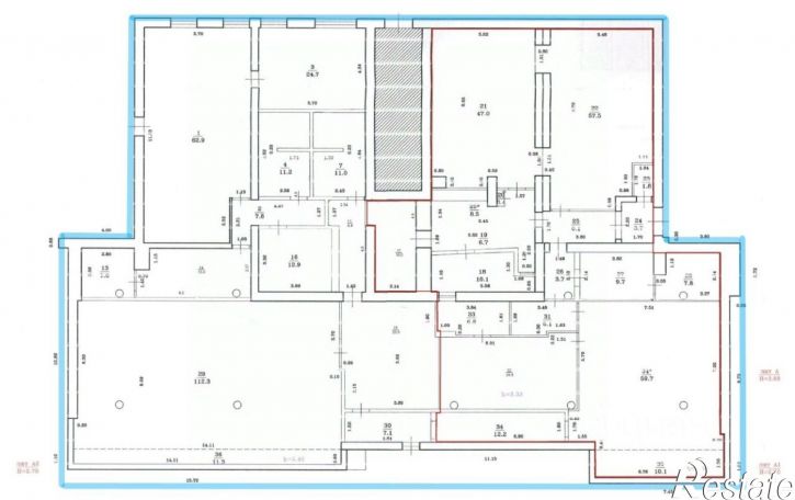 Помещение свободного назначения улица Блюхера, 27/2,  д. 27/2