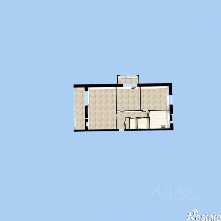 3-комн квартира улица Гафури, 101,  д. 101