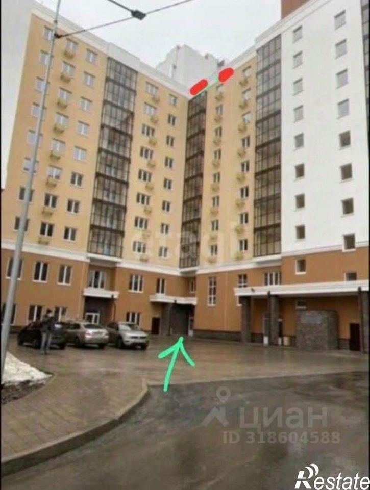 3-комн квартира улица Мустая Карима, 16/1,  д. 16/1