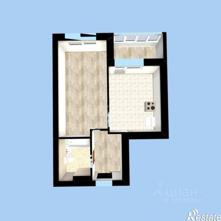 1-комн квартира улица Пархоменко, 151/2,  д. 151/2