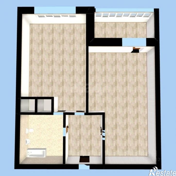 1-комн квартира Бельская улица, 3,  д. 3