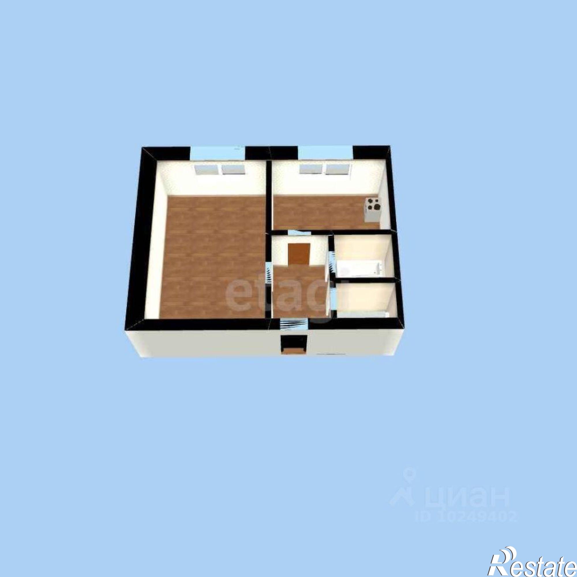 Купить квартиру за 2 900 000 рублей на Элеваторная улица, 3