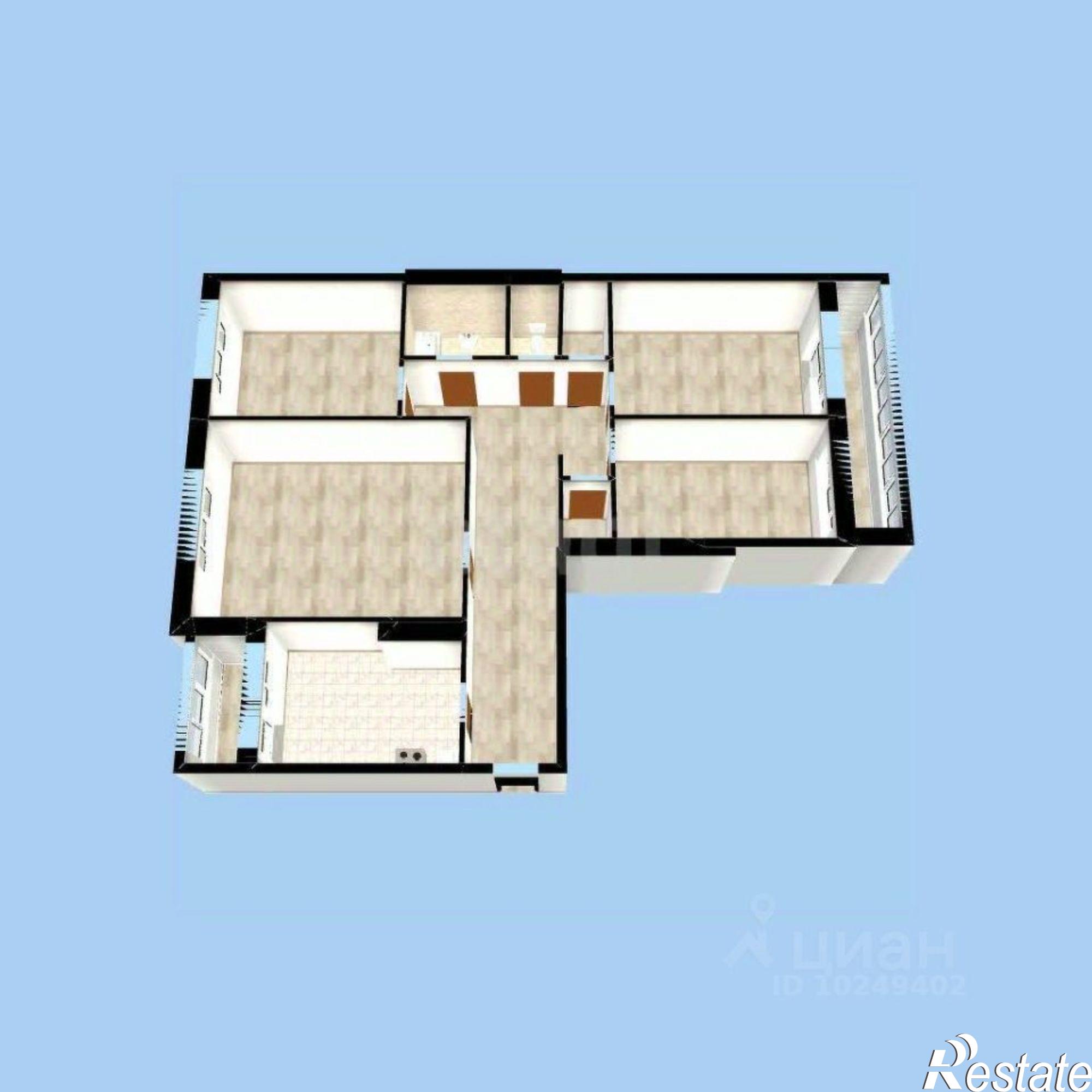 Купить квартиру за 6 000 000 рублей на улица Мусы Джалиля, 68/1