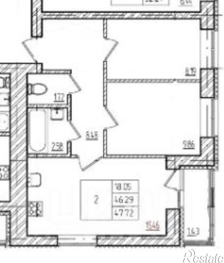 2-комн квартира улица Гази Загитова, 11/1,  д. 11/1