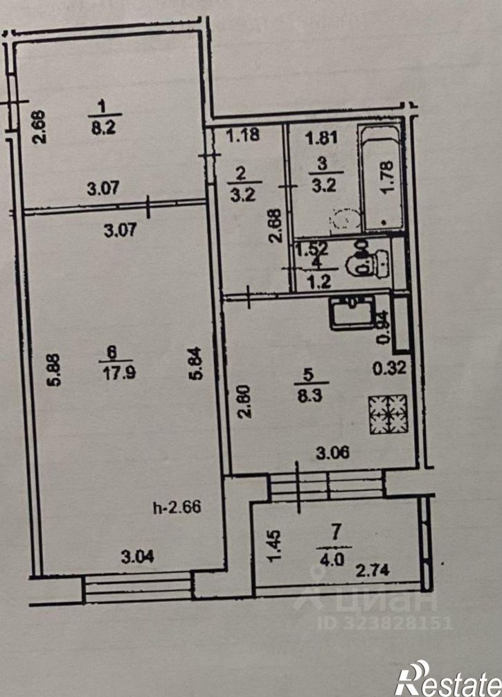 1-комн квартира ул Мусы Джалиля, 68,  д. 68
