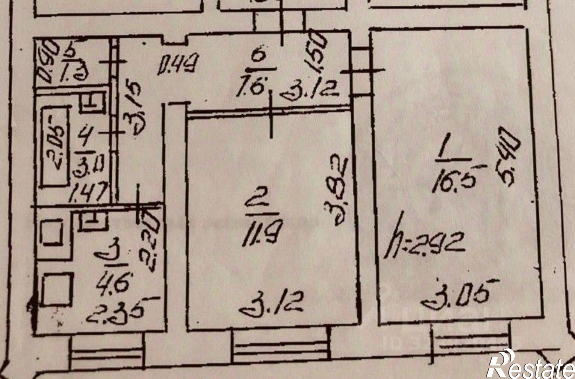 Купить квартиру за 2 950 000 рублей на улица Рыбакова, 4