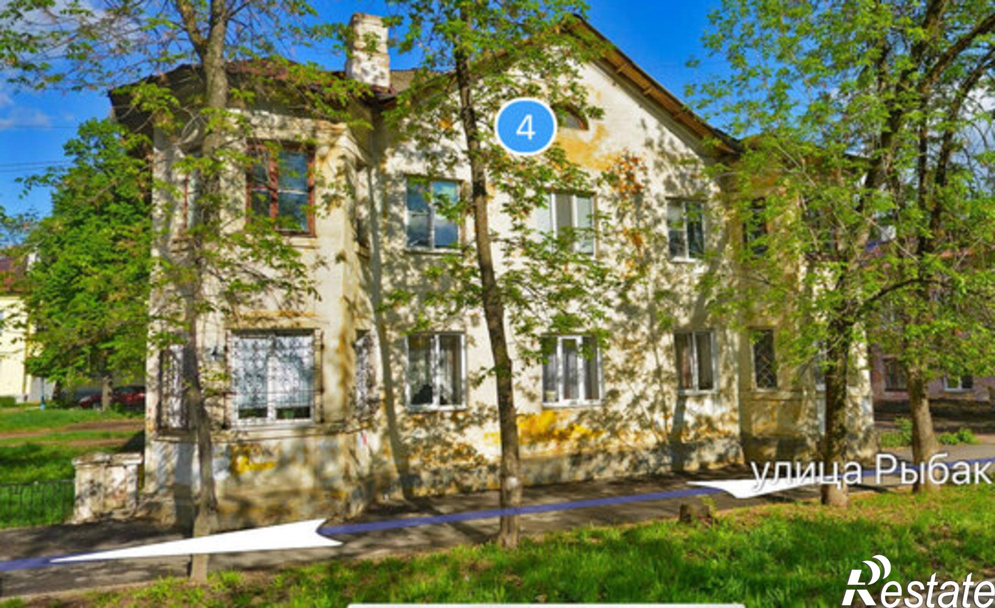 Купить квартиру за 2 950 000 рублей на улица Рыбакова, 4