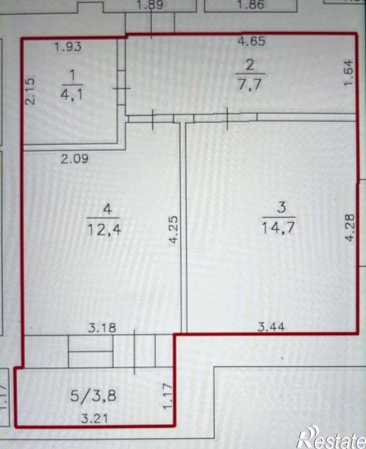 1-комн квартира ул Глинки, 5,  д. 5