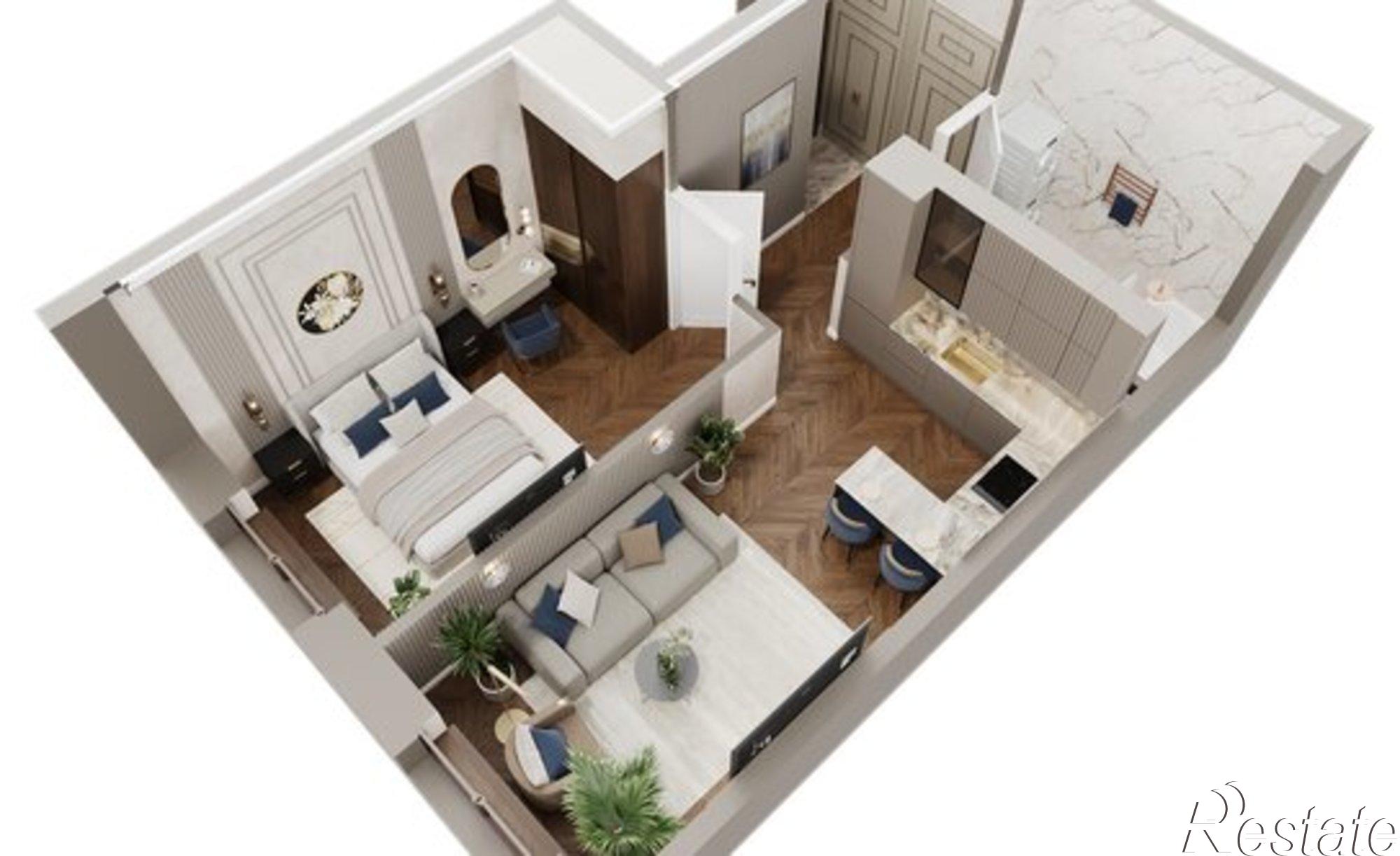 Купить квартиру за 13 076 000 рублей на ул Аксакова, 14 1