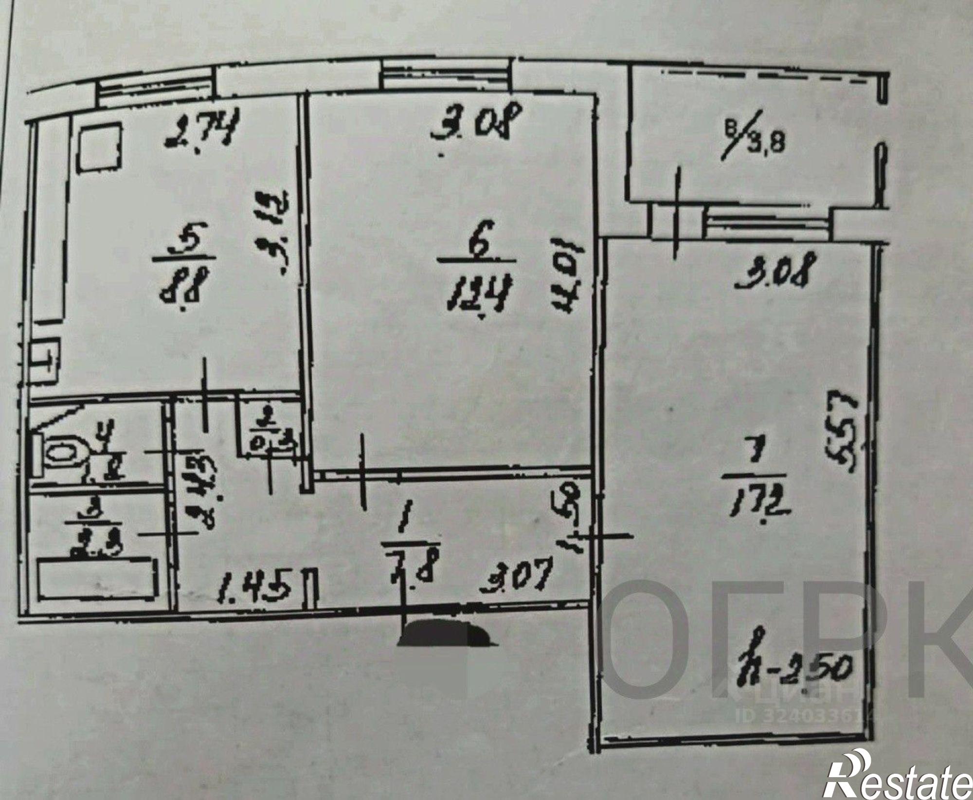 Купить квартиру за 4 850 000 рублей на улица Мубарякова, 18