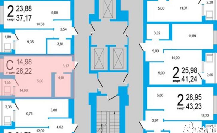 1-комн квартира Яркий бульвар, 8/1,  д. 8/1