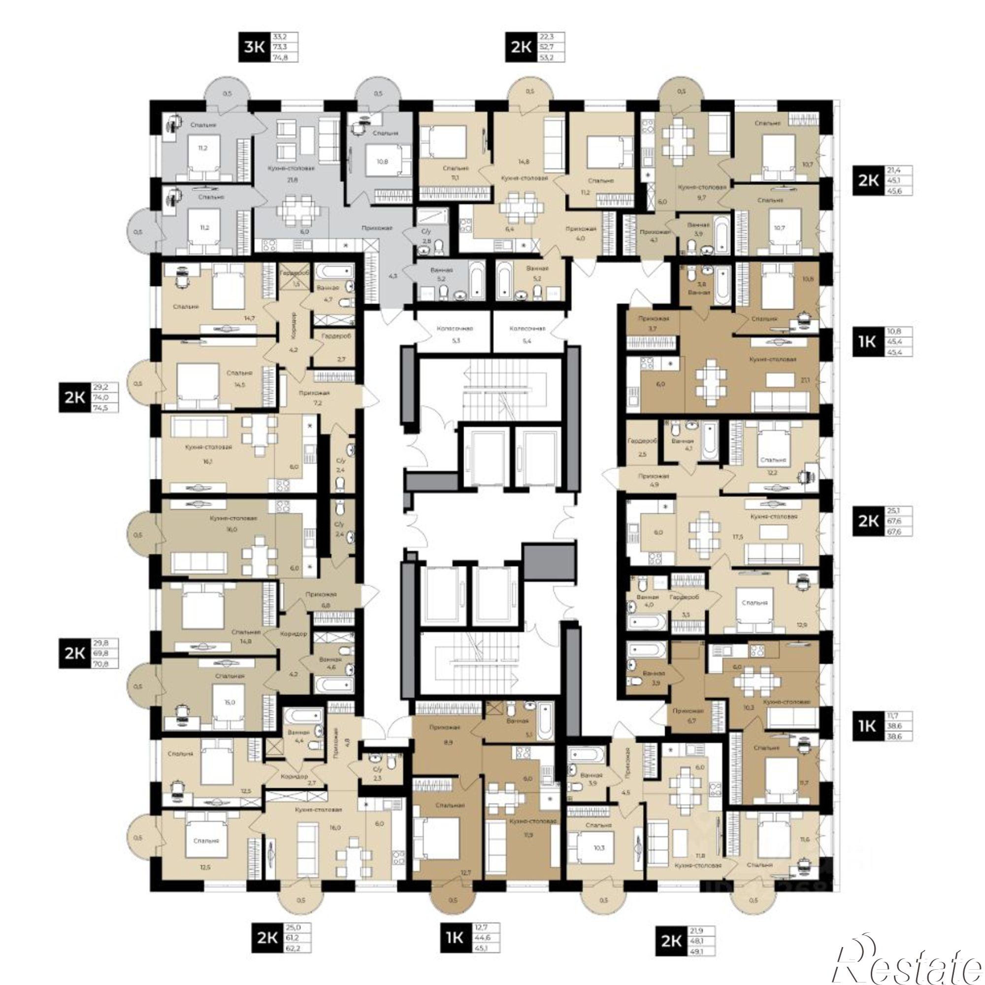 Купить квартиру за 6 835 000 рублей на ул Ленина, 192