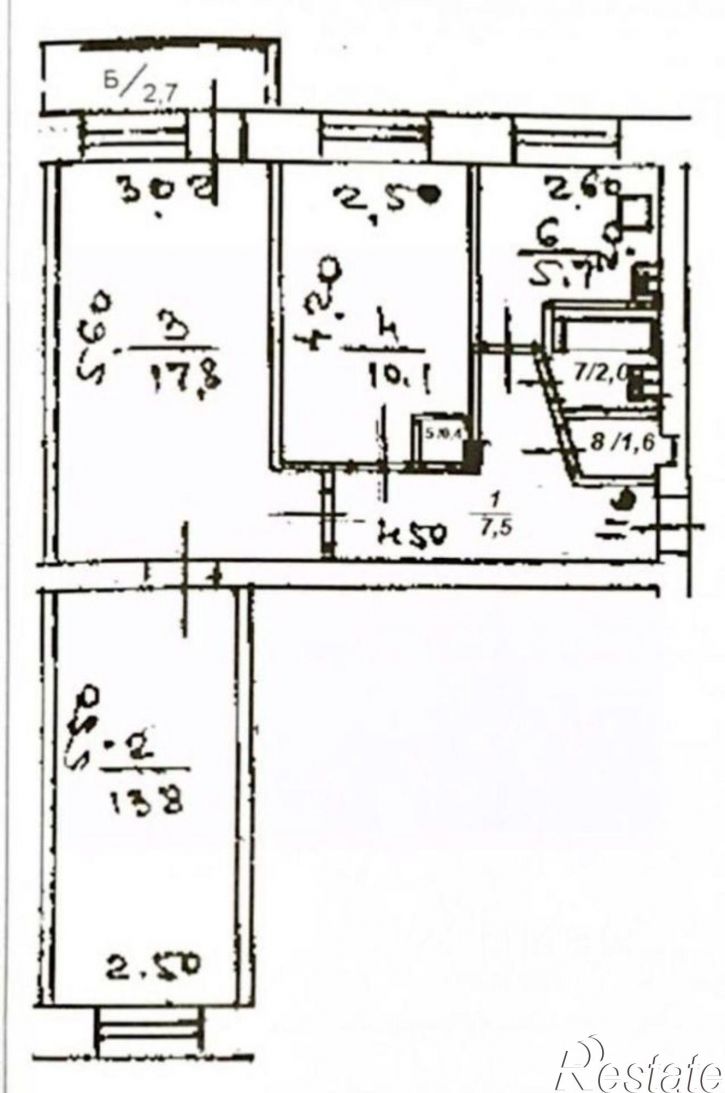 3-комн квартира ул Гоголя, 80,  д. 80