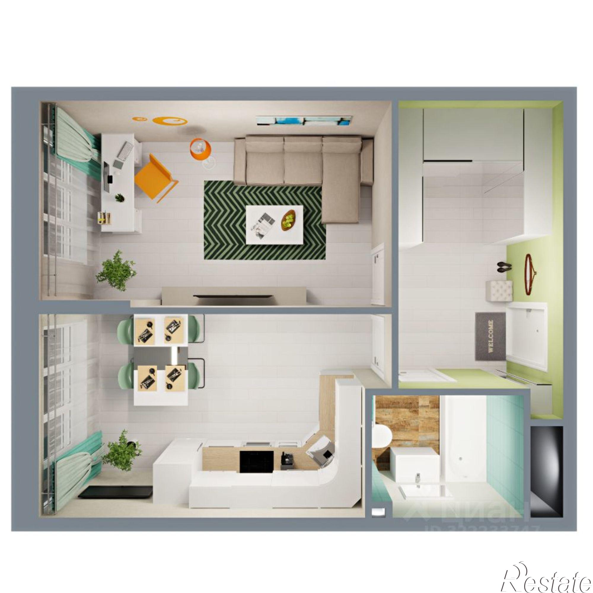 Купить квартиру за 7 519 470 рублей на улица Ивана Спатара, 14