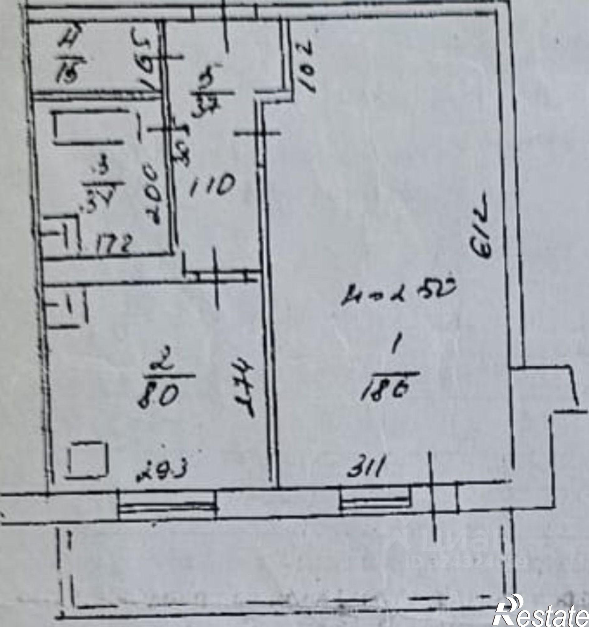 Купить квартиру за 2 400 000 рублей на Стадионная улица, 3