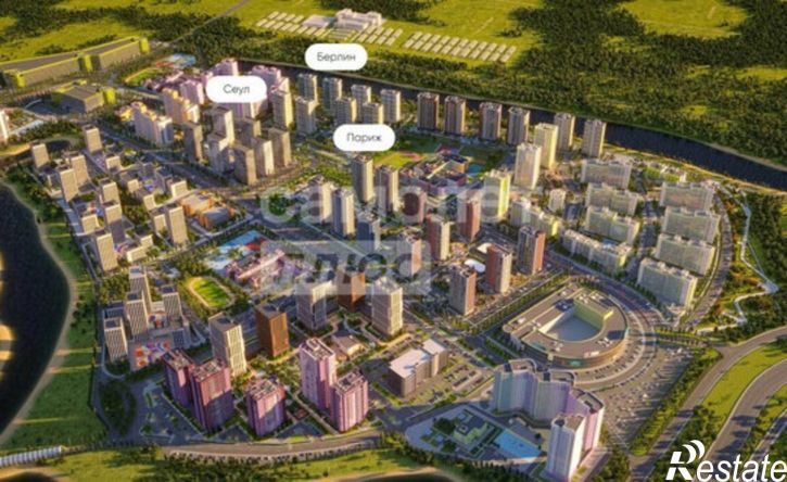 1-комн квартира в новом доме