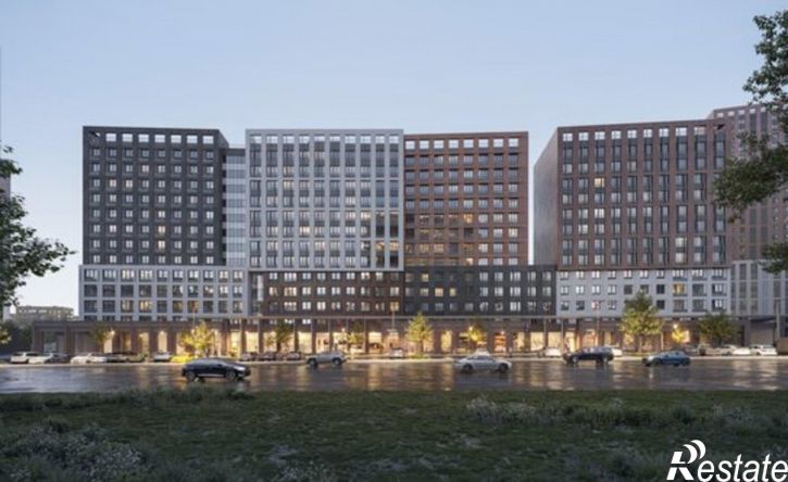 1-комн квартира в новом доме улица Рудольфа Нуреева, 7