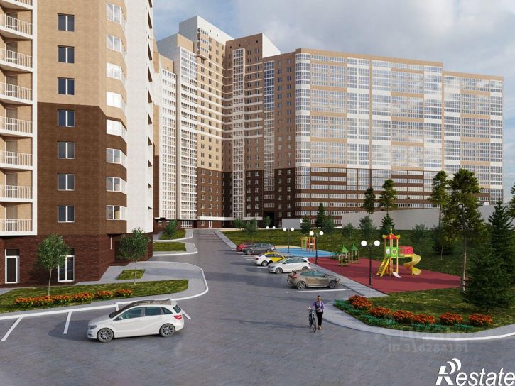 2-комн квартира в новом доме Кавказская улица, 24,  д. 24