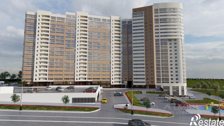 2-комн квартира в новом доме Кавказская улица, 24,  д. 24