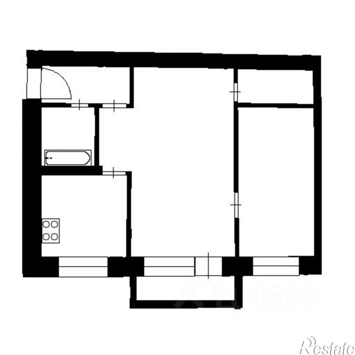 2-комн квартира ул Российская, 82/1,  д. 82/1