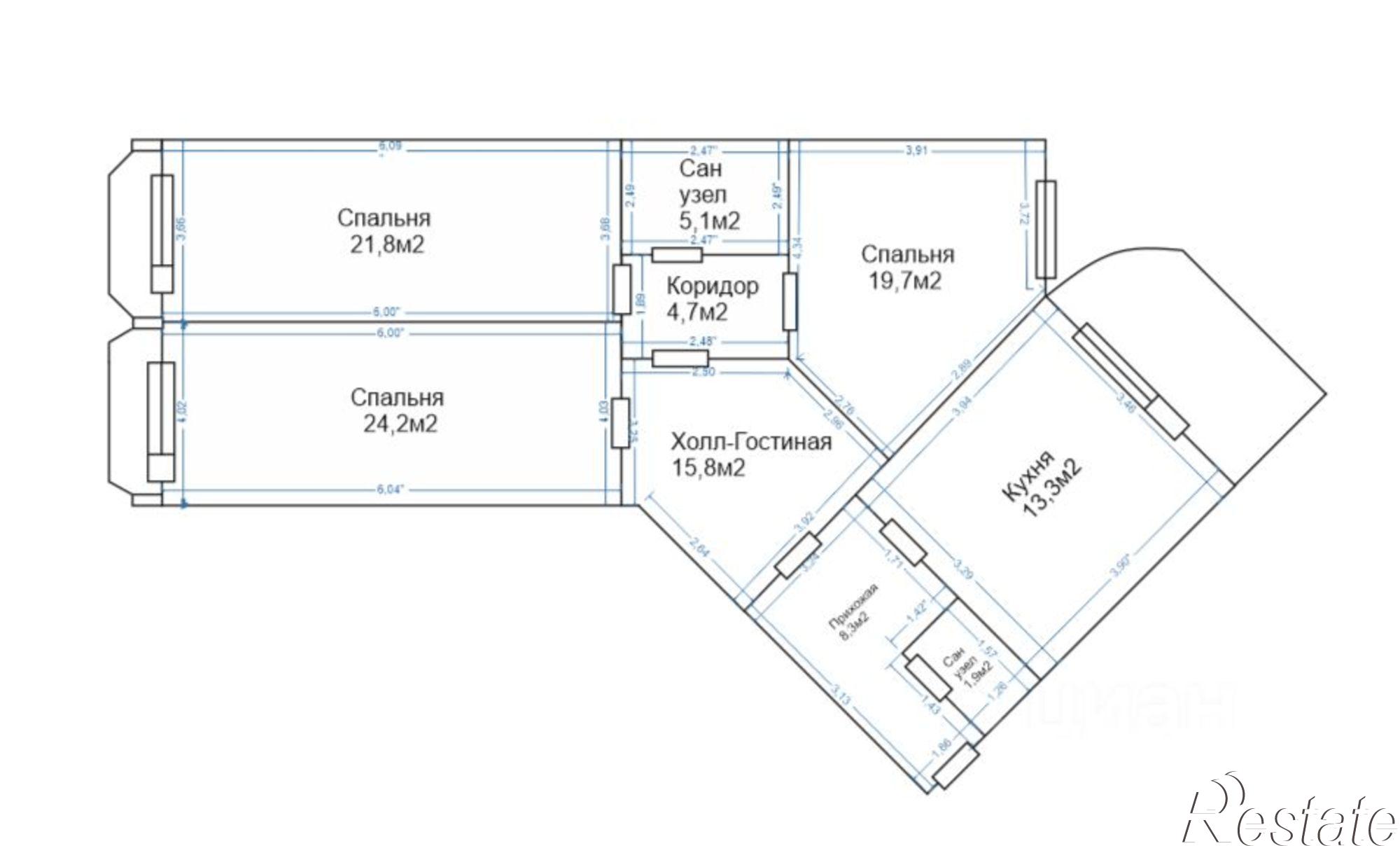 Купить квартиру за 12 500 000 рублей на ул Загира Исмагилова, 3