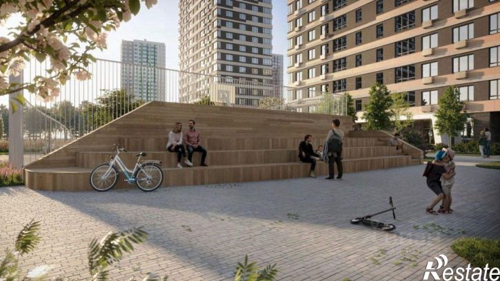 1-комн квартира в новом доме Яркий бульвар, 8/1,  д. 8/1