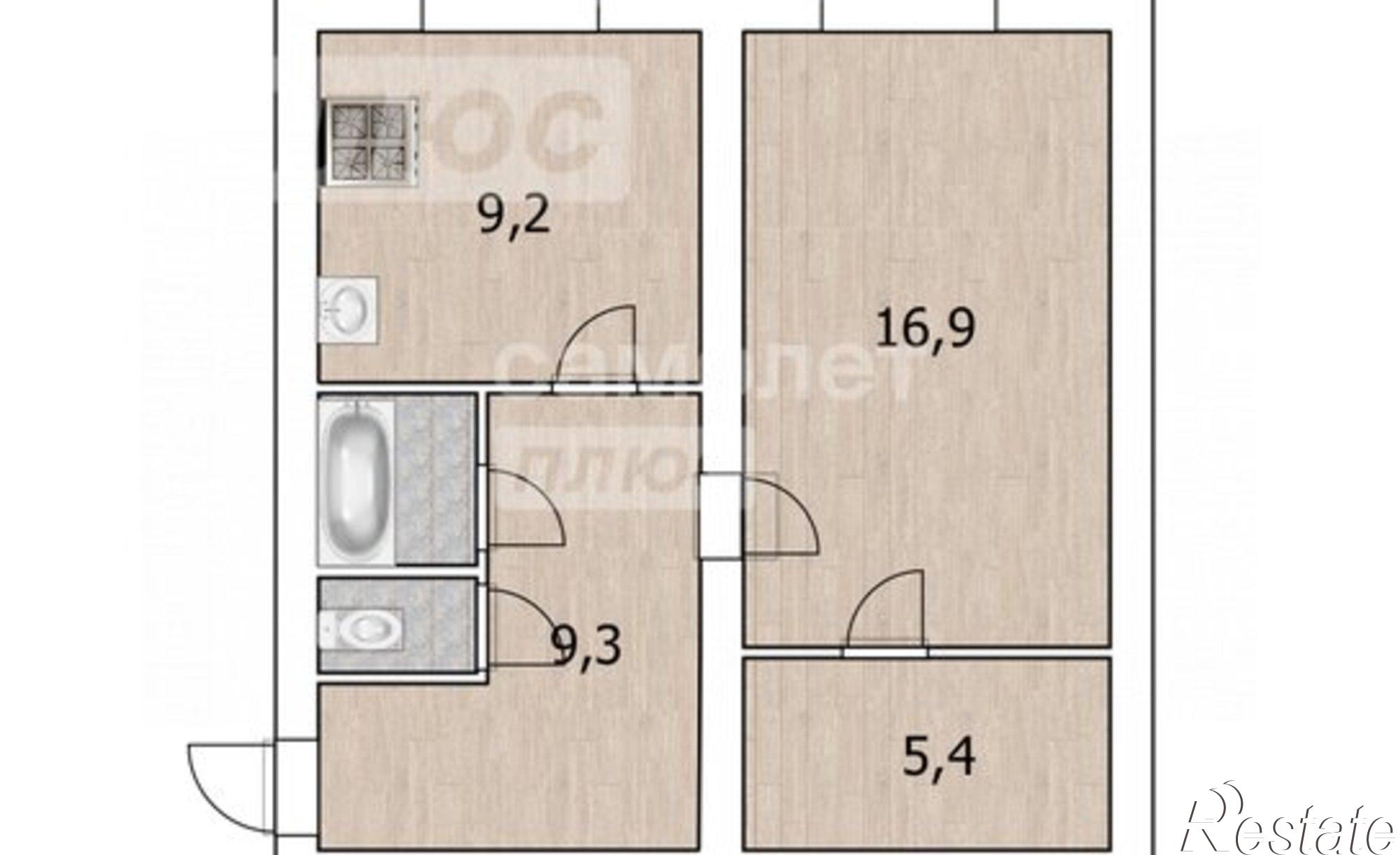 Купить квартиру за 4 600 000 рублей на ул Карла Маркса, 38