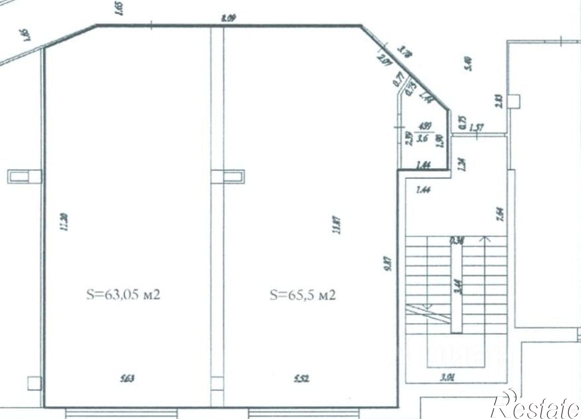 Сдать офис, помещение под офис за 108 800 рублей на улица Гоголя, 60/1