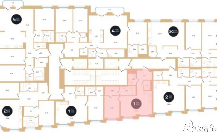 1-комн квартира в новом доме улица Рихарда Зорге, 73,  д. 73