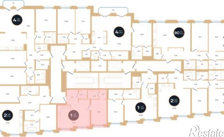 1-комн квартира в новом доме ул Рихарда Зорге, 73 3,  д. 73 3,  к. 3