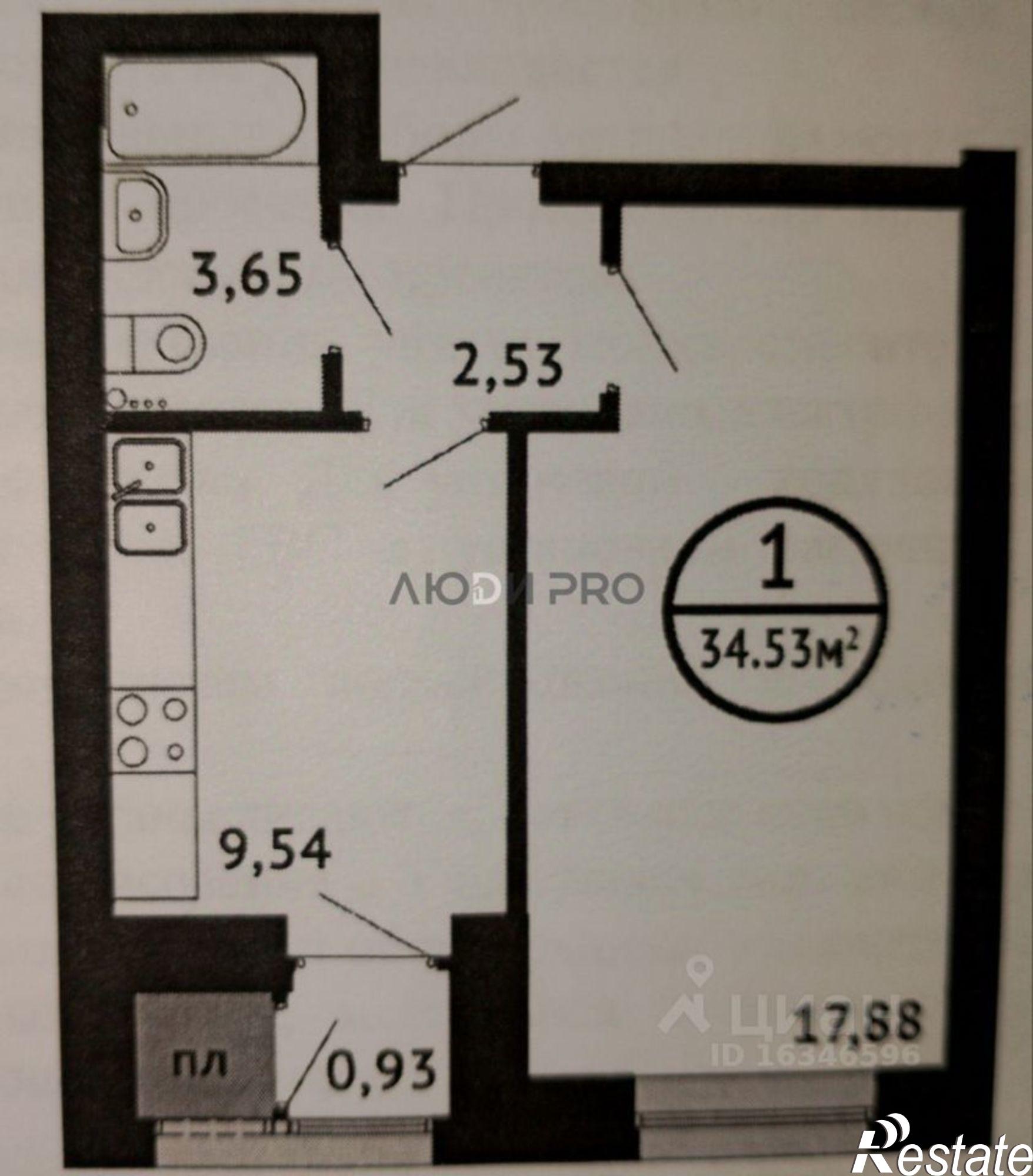 Купить квартиру за 5 300 000 рублей на ул Даяна Мурзина, 11