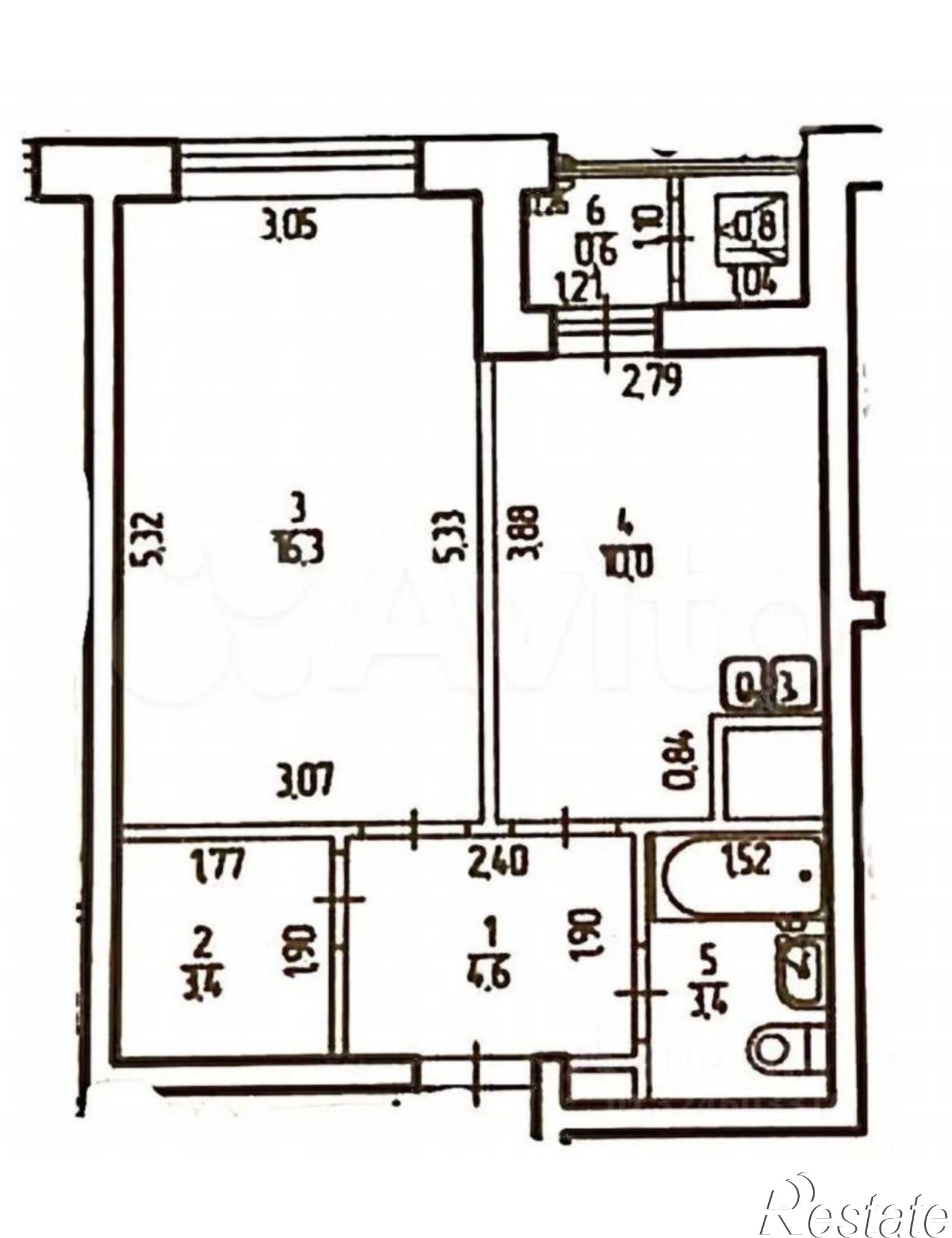Купить квартиру за 5 500 000 рублей на бульвар Давлеткильдеева, 18