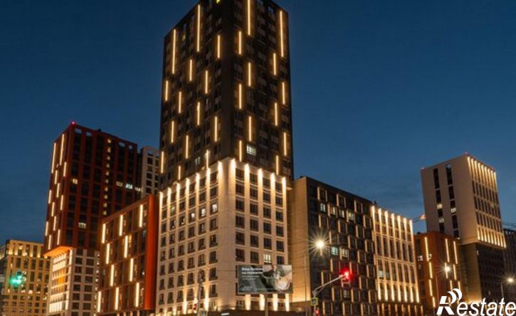 1-комн квартира в новом доме улица Рудольфа Нуреева, 7