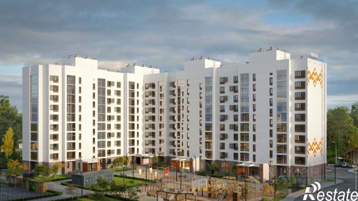 1-комн квартира в новом доме улица Ахметова, 296/3,  д. 296/3