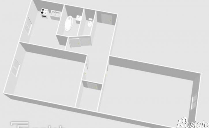 2-комн квартира улица Степана Халтурина, 41/1,  д. 41/1