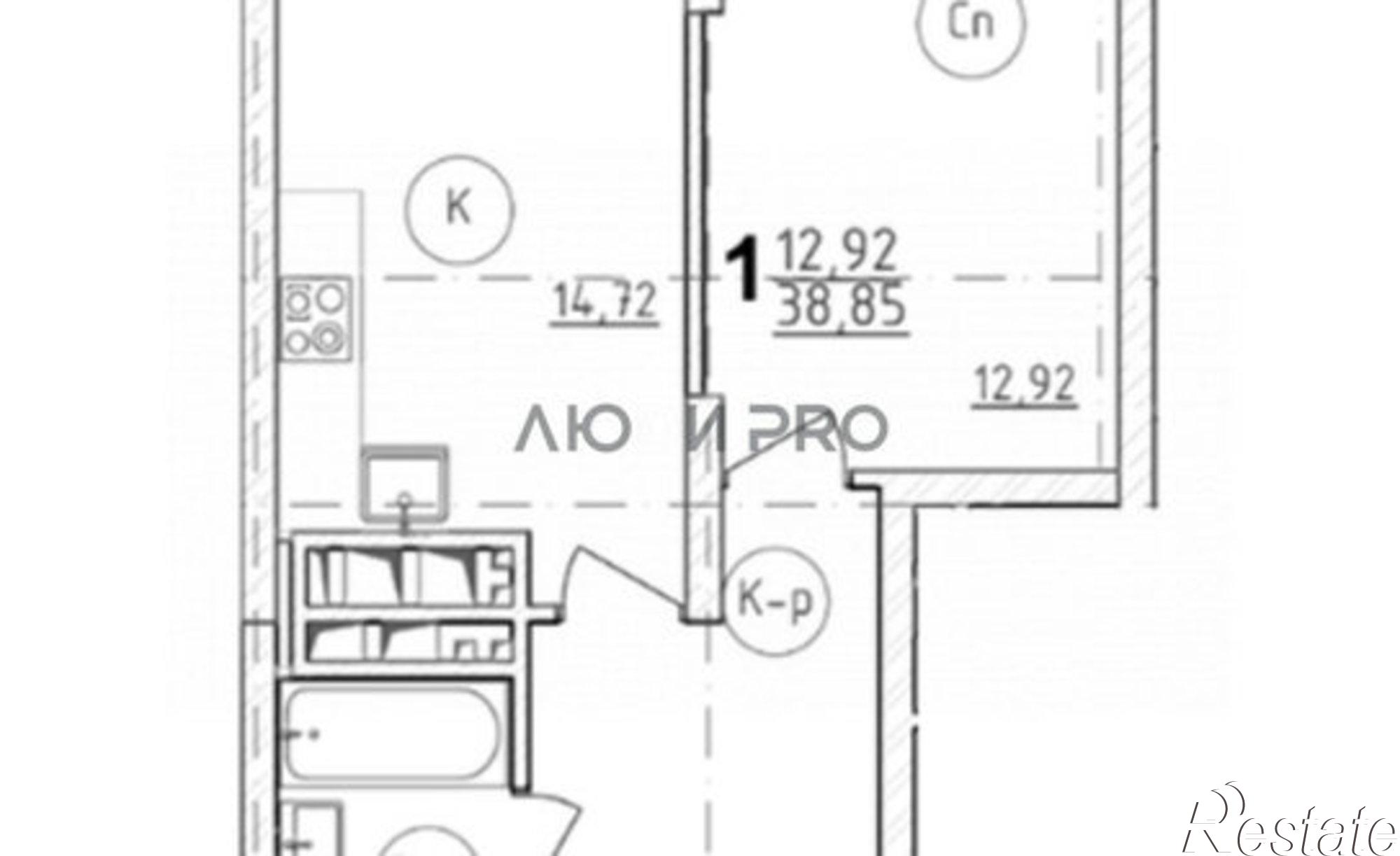 Купить квартиру за 9 200 000 рублей на улица Николая Ковалёва, 1
